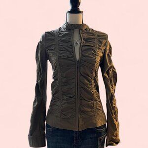 🖤y2k khaki utility jacket🖤size XS